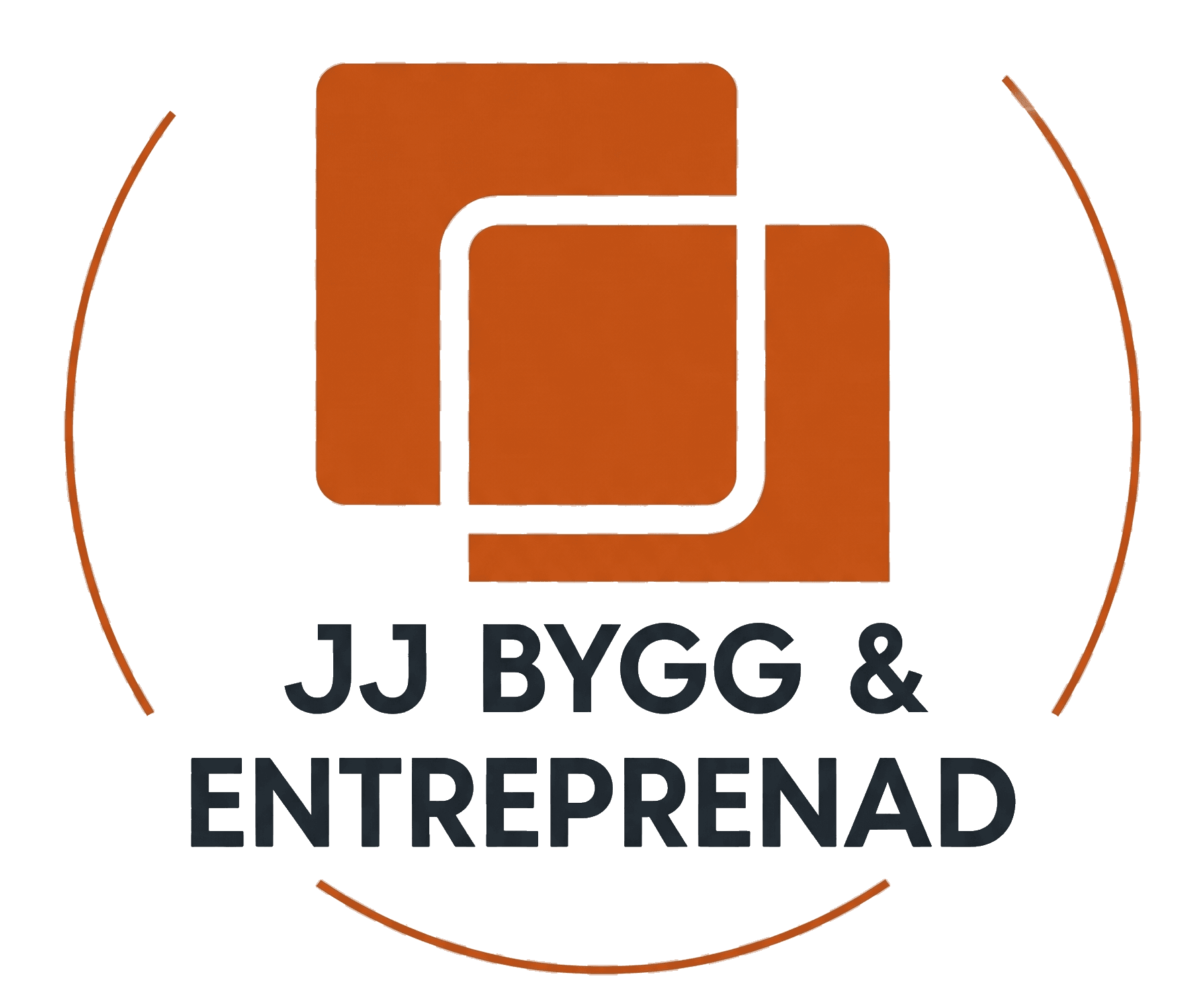 Logotyp JJ Bygg & Entreprenad AB – byggfirma i Boden